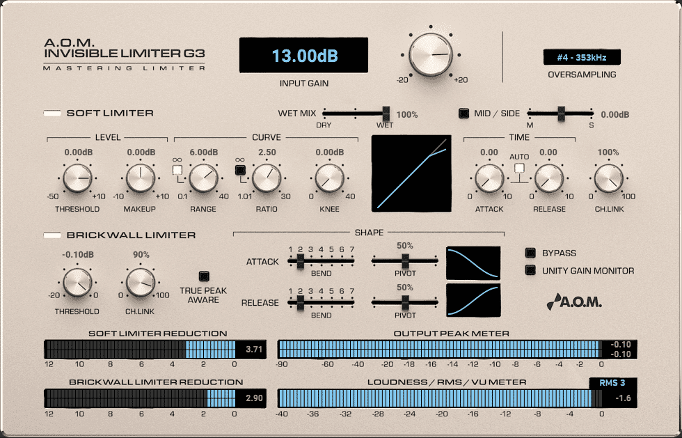 A.O.M. releases Invisible Limiter G3