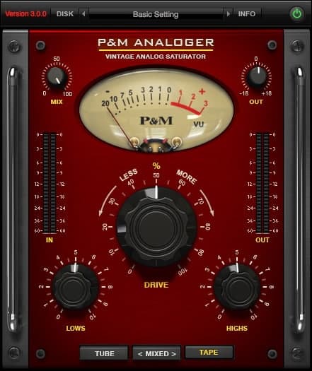 The P&M Analoger By Plug&Mix