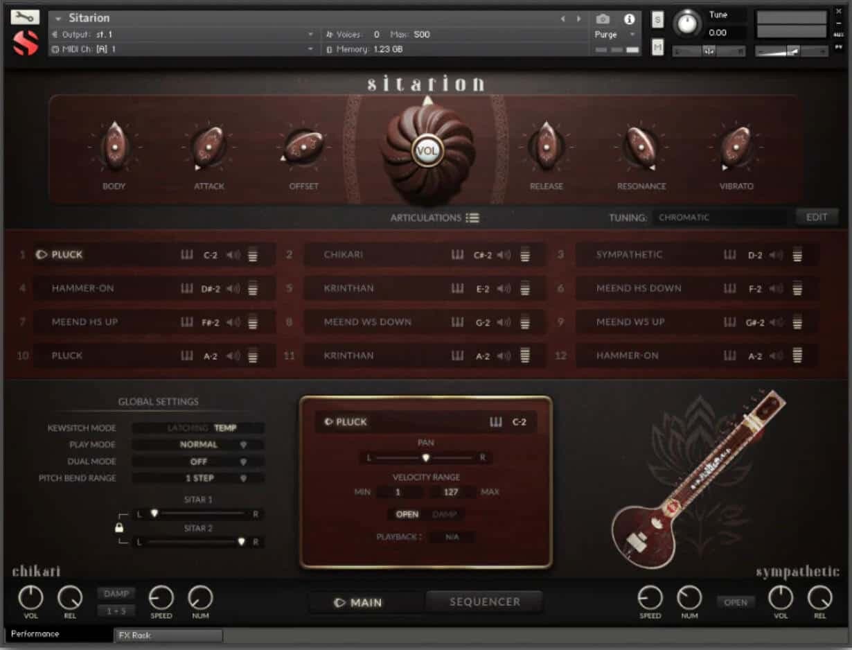 Soundiron Sitarion released – Kontakt library featuring electric sitar sounds