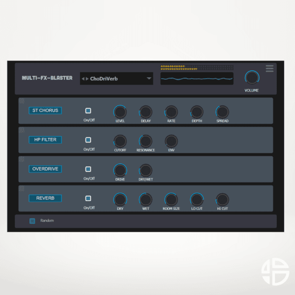 Audioblast Unleashes MultiFXBlaster: A Powerful Multi-Effect Plugin