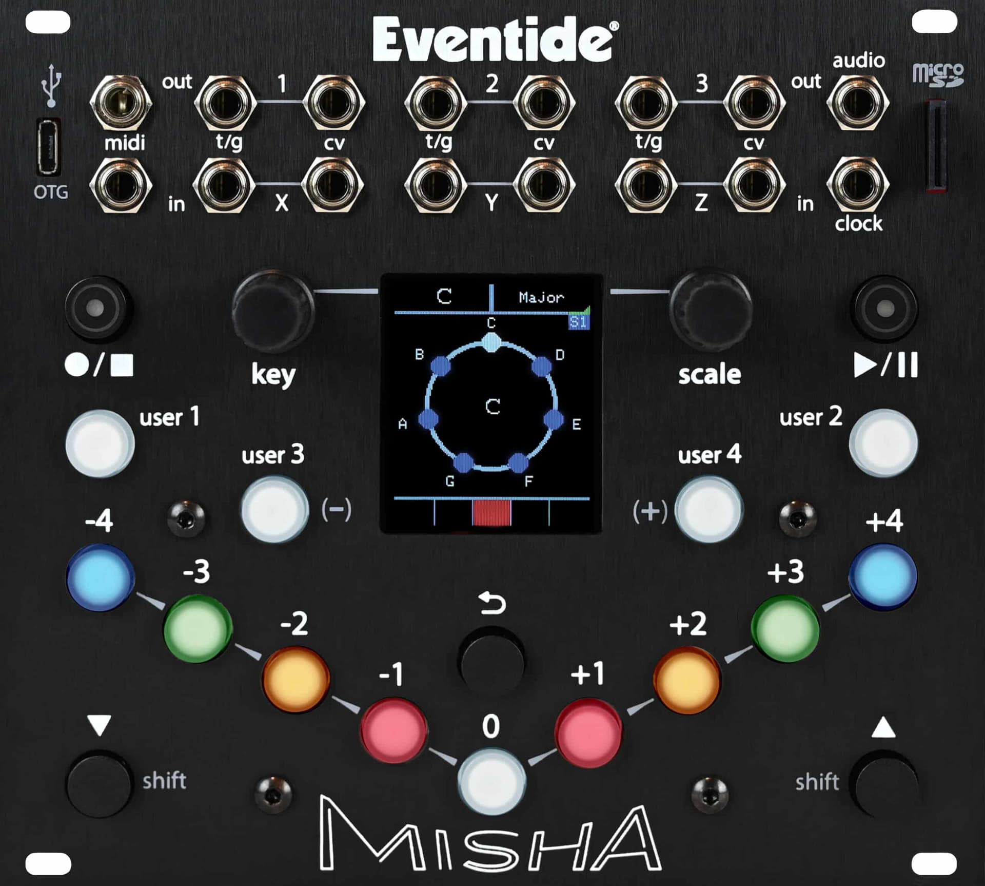 Eventide releases Misha – Interval-based Instrument & Sequencer for Eurorack