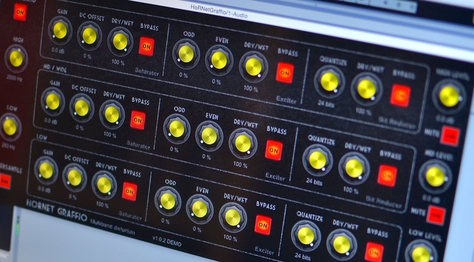 Limited Time: Grab HoRNet Plugins Graffio Multi-Band Distortion for FREE