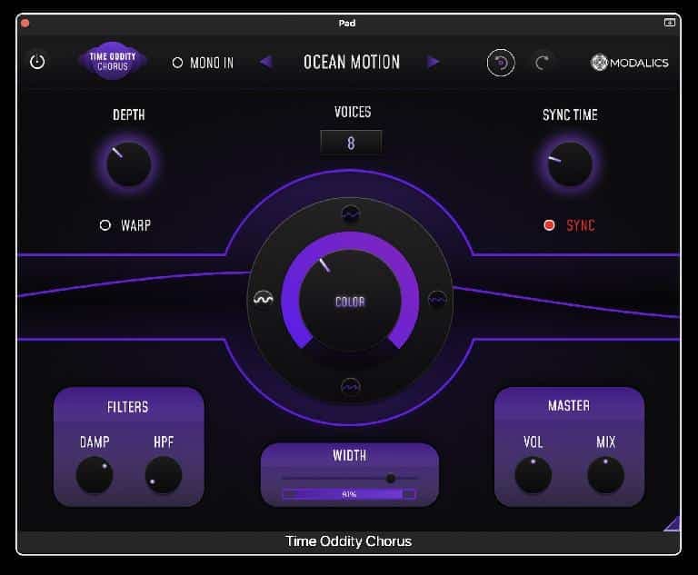Modalics Launches New "Time Oddity Chorus" Plugin