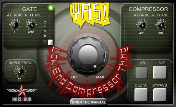 Noisebud releases YAS! low-end enhancer plugin