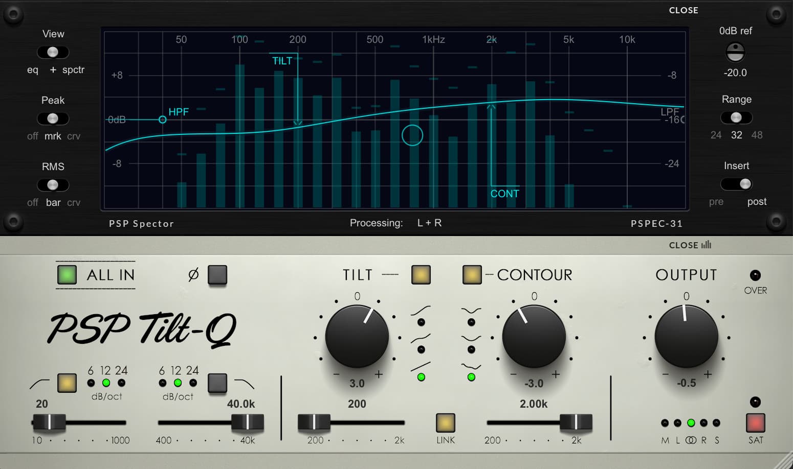 PSPaudioware Unveils PSP Tilt-Q: A Modern Tilt and Contour Equalizer