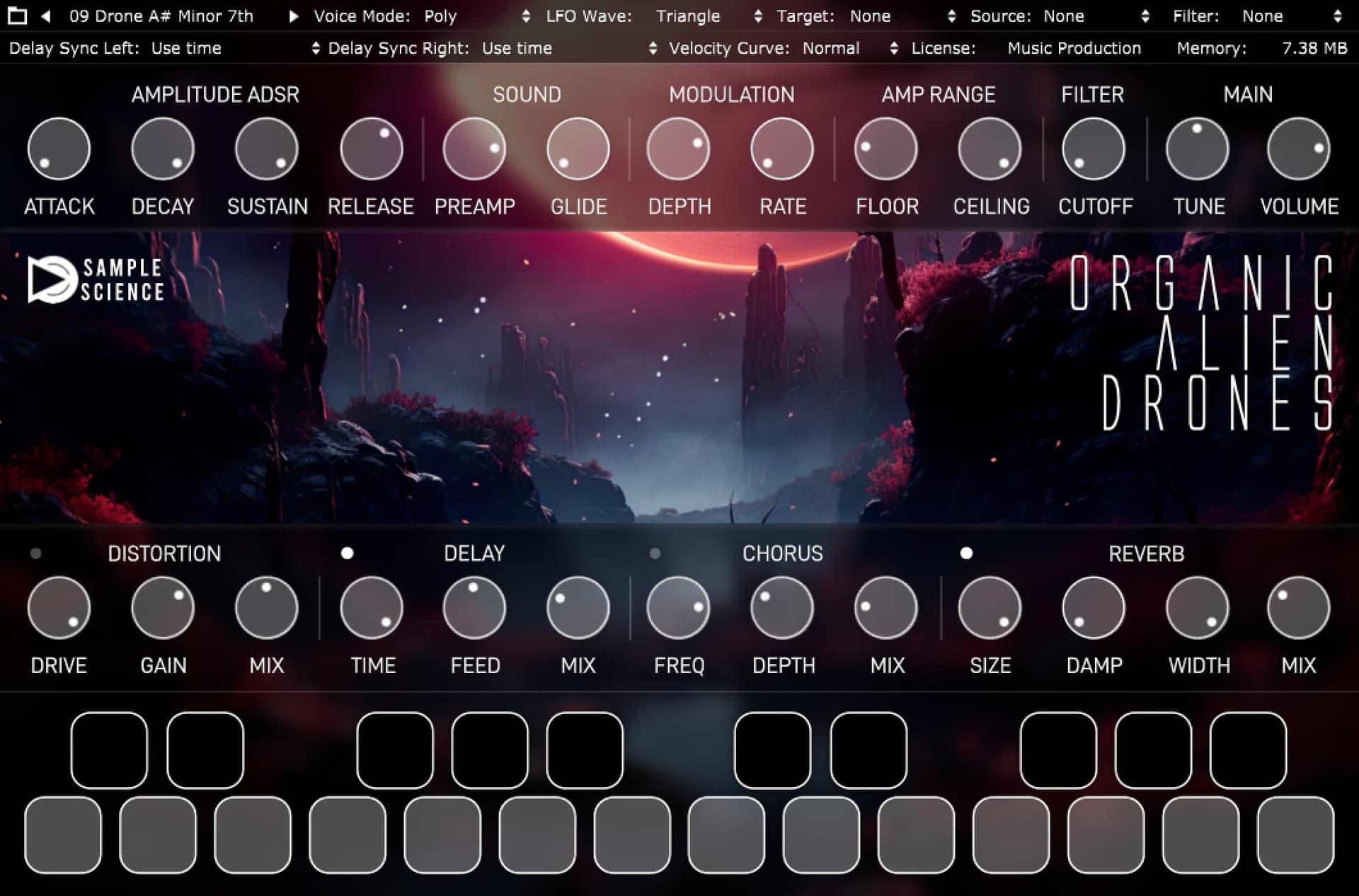 SampleScience Organic Alien Drones | Musixon Mag