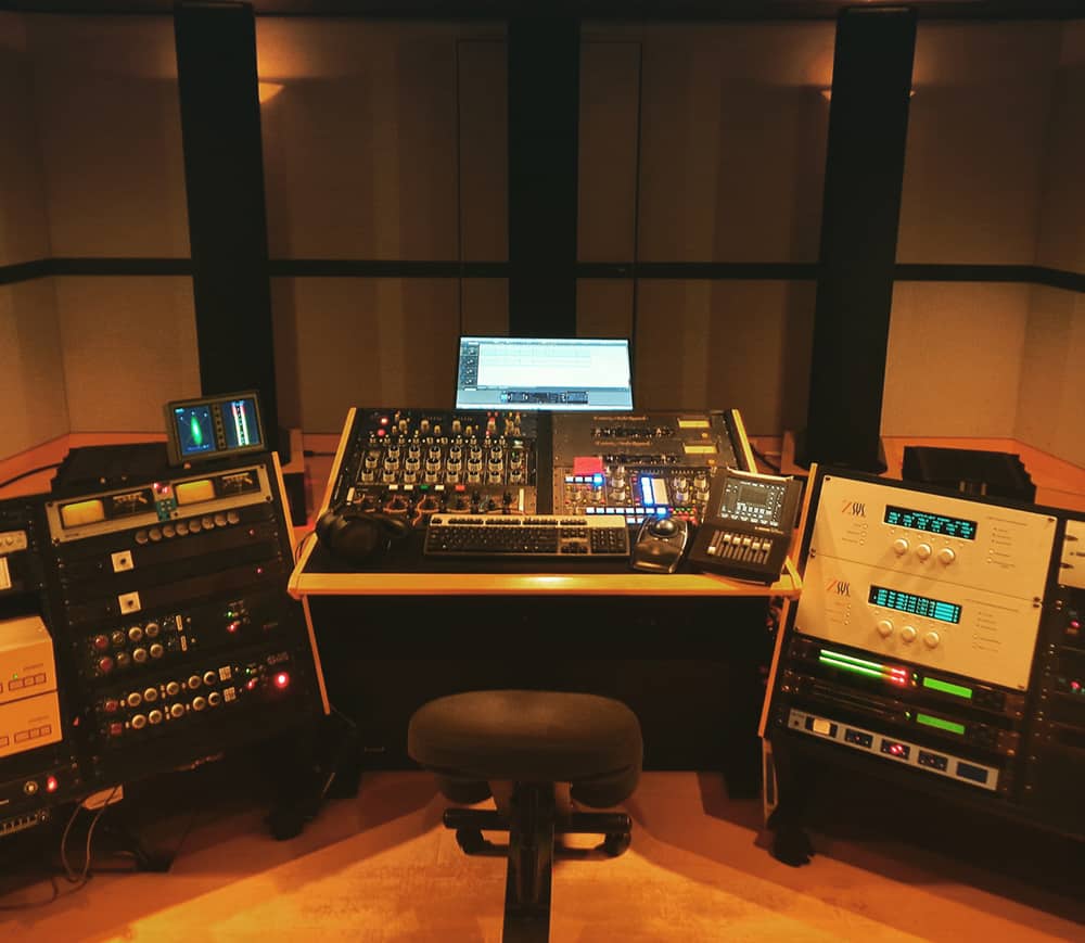 Sony Music’s Mastering Studio