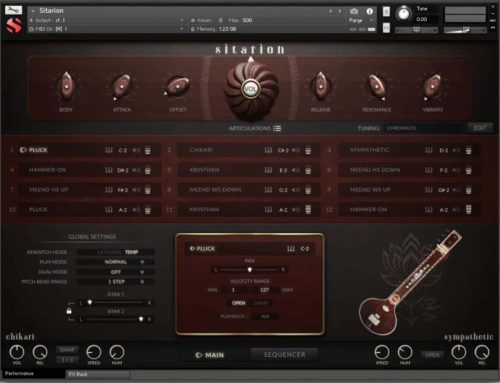 Soundiron Sitarion released – Kontakt library featuring electric sitar sounds